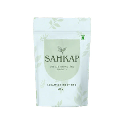 SahKap Premium Strong Assam Tea Leaves [200 g]